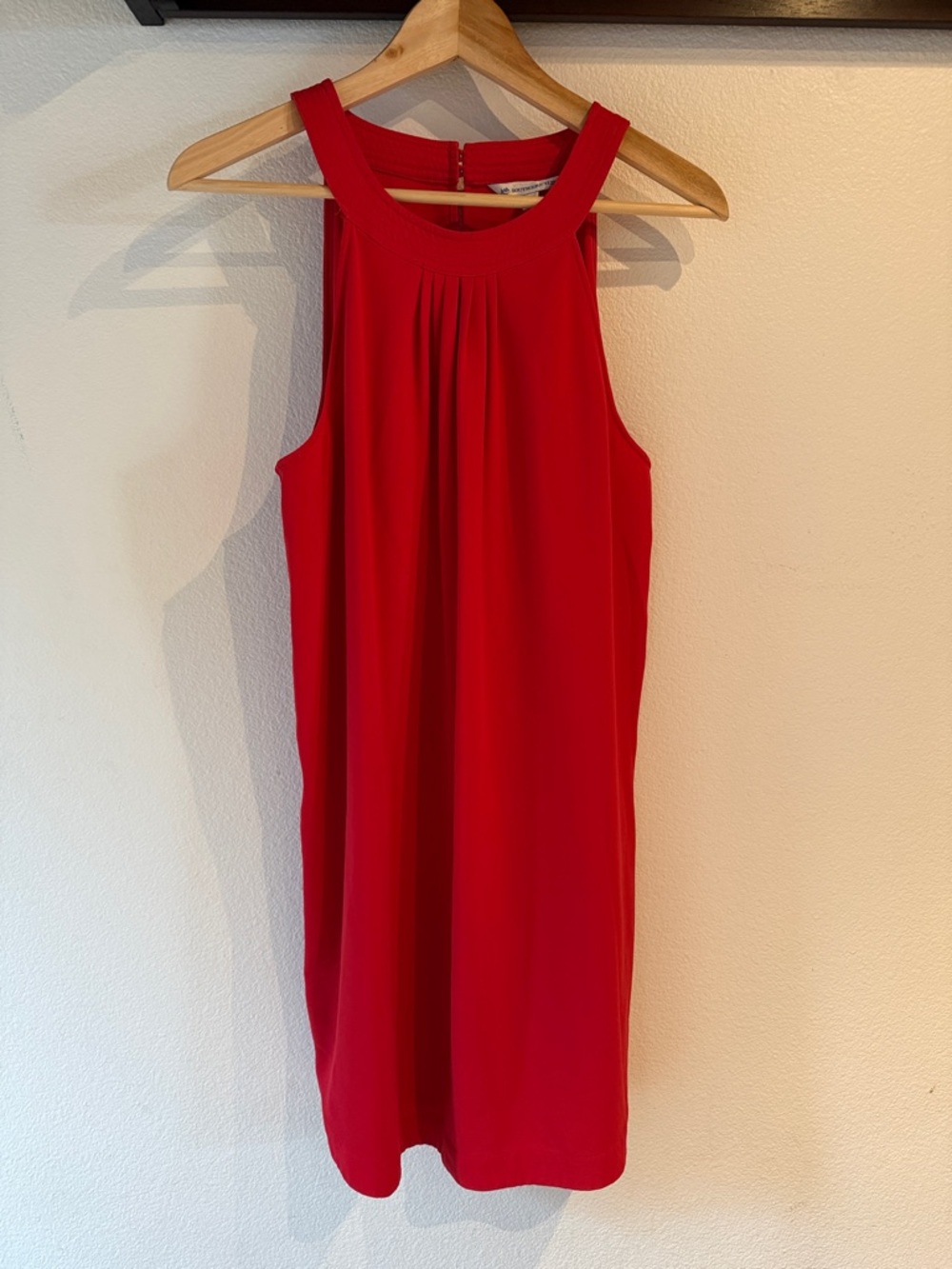 Southern Tide Game Day Bright Red Halter Mini Dress, Breathable, Size L - Picture 3 of 12